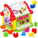 Lavinimo žaislas Hola Activity House Shape Sorter ZA0024, 22 cm, įvairių spalvų