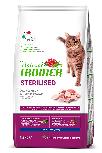 Sausas kačių maistas Natural Trainer Sterilised Turkey, kalakutiena, 1.5 kg