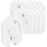 Apsauga lizdui FreeON Socket Protector, plastikas, balta, 10 vnt.