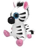 Pliušinis žaislas Wild Planet Zebra 53453, baltas/juodas, 15 cm