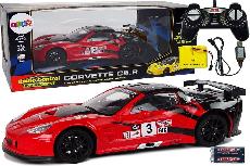 RC automobilis Lean Toys Corvette C6.R, 23 cm, 1:18, universali