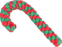 Žaislas šuniui Trixie Candy Cane, 19 cm, raudonas/žalias