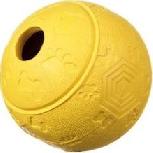 Žaislas šuniui Barry King Treat Ball BK-15302, 8 cm, Ø 8 cm, geltonas