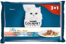 Šlapias kačių maistas Purina Gourmet Perle, žuvis, 0.085 kg