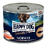 Šlapias šunų maistas Happy Dog Sensible Pure Norway, žuvis, 0.2 kg