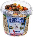 Skanėstas šunims Antos Buddies Mix, strutiena/vištiena/antiena/elnių mėsa, 0.4 kg