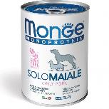 Skanėstas šunims Monge Monoprotein, kiauliena, 0.4 kg