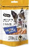 Skanėstas šunims Hau&Miau Pause Snack Wrapped White Rawhide, vištiena, 0.08 kg