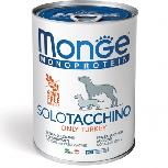 Skanėstas šunims Monge Monoprotein, kalakutiena, 0.4 kg