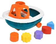 Lavinimo žaislas Tigres Shape Sorter Boat 39791, 12.5 cm, įvairių spalvų, 6 vnt.