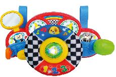 Interaktyvus žaislas Smily Play Baby Learning Steering Wheel 000782, 30 cm, anglų