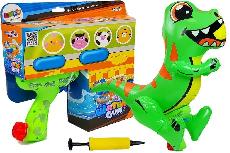 Žaislinis vandens pistoletas Lean Toys Blow Up Water Gun LT8210, 15 cm