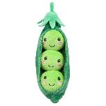 Pliušinis žaislas PMS Softlings Pea Food, žalias, 16 cm