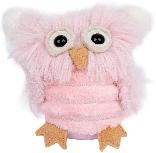 Pliušinis žaislas Home4you Owl 87701, rožinis, 15 cm