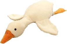 Pliušinis žaislas HappyJoe Goose, baltas, 50 cm