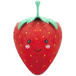 Pliušinis žaislas PMS Softlings Strawberry Food, raudonas, 16 cm