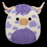 Pliušinis žaislas Squishmallows Conway, baltas/violetinis, 40 cm