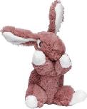 Pliušinis žaislas Molli Toys Bunny 428170, baltas/rožinis, 17 cm