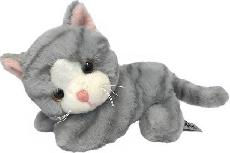 Pliušinis žaislas Molli Toys Cat Miranda, pilkas, 20 cm