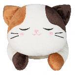 Pliušinis žaislas Fancy Cat, rudas/baltas, 50 cm