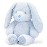 Pliušinis žaislas Keel Toys Baby Rabbit Boy, mėlynas, 25 cm