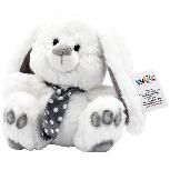 Pliušinis žaislas Tulilo Rabbit 9172, baltas, 30 cm