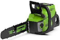 Akumuliatorinis grandininis pjūklas Greenworks GD60CS40, 40 cm, be akumuliatoriaus