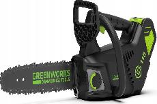 Akumuliatorinis grandininis pjūklas Greenworks GD40TCS, 25 cm, be akumuliatoriaus