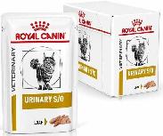 Šlapias kačių maistas Royal Canin Urinary S/O R27384K, 0.085 kg, 12 vnt.