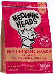 Sausas kačių maistas Meowing Heads So-Fish-Ticated Salmon, lašiša, 4 kg