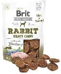 Skanėstas šunims Brit Jerky Rabbit Meaty Coins, triušiena, 0,08 kg