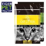 Kačių kraikas organinis (sušokantis) Tiger Pet Lemon Scent KA84775, 5 l