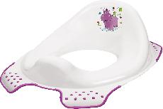 Mokomasis tualeto dangtis Keeeper Toilet Training Seat Hippo, baltas