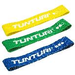 Pasipriešinimo guma Tunturi Textile Resistance Band, 64 cm x 5.8 cm x 0.6 cm, 3 vnt.