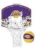 Krepšinio lankas su tinklu Wilson NBA Team Mini Hoop LA Lakers, 24 cm x 29 cm