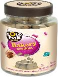 Skanėstas šunims Lolo Pets Classic Bakery Product Chocolate Bones, 0.21 kg