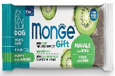 Skanėstas šunims Monge Gift Fruit Bars Pork With Kiwi, kiauliena, 0.1 kg, 2 vnt.