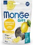 Skanėstas šunims Monge Gift Super M Immunity Support Rabbit With Lemon, triušiena, 0.15 kg