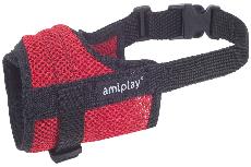 Antsnukis Amiplay Air, XL, raudona