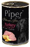 Šlapias šunų maistas Dolina Noteci & Piper Piper Animals Piper Platinum Pure Adult, kalakutiena, 0.4 kg