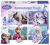 Dėlionės komplektas Ravensburger Disney Frozen 07360, 19 cm x 14 cm