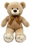 Pliušinis žaislas Tulilo Teddy Bear 9298, rudas, 33 cm