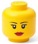 Daiktadėžė Room Copenhagen Lego Storage Head Girl Mini 40331725