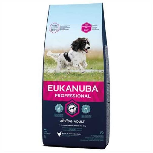 Sausas šunų maistas Eukanuba Adult Medium, vištiena, 18 kg