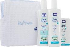 Vaikiškas kosmetikos rinkinys kūdikiams Chicco Baby Moments, 400 ml, 4 vnt.