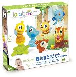 Lavinimo žaislas Lalaboom 5in1 Snap Beads BL320, įvairių spalvų, 25 vnt.