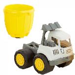 Žaislinis traktorius Little Tikes 2in1 Dirt Diggers Cement Mixer 650536E5C/650574, balta/geltona