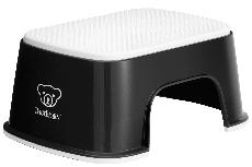 Pakyla - laiptelis BabyBjorn Step Stool, polipropilenas (pp), baltas/juodas, 15 cm x 35 cm x 24 cm