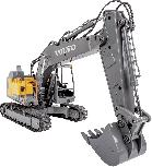 Žaislinė sunkioji technika Carson Volvo Crawler Excavator 500907339, 61 cm, 1:16, universali