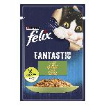 Šlapias kačių maistas Purina Felix Fantastic, triušiena, 0.85 kg